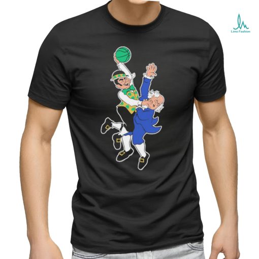 Official Boston Celtics Vs 76ers Bos Dunk Shirt