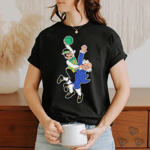 Official Boston Celtics Vs 76ers Bos Dunk Shirt