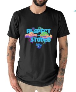 Official Brian F Respect The Stones Shirt