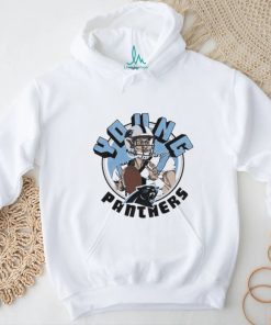 Official Bryce Young Carolina Panthers Homage 2023 NFL Draft First Round Pick Caricature Tri Blend Shirt