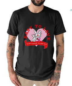 Official Bunny Easy To Love Even Easier To Piss Off Shirt