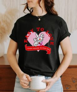 Official Bunny Easy To Love Even Easier To Piss Off Shirt
