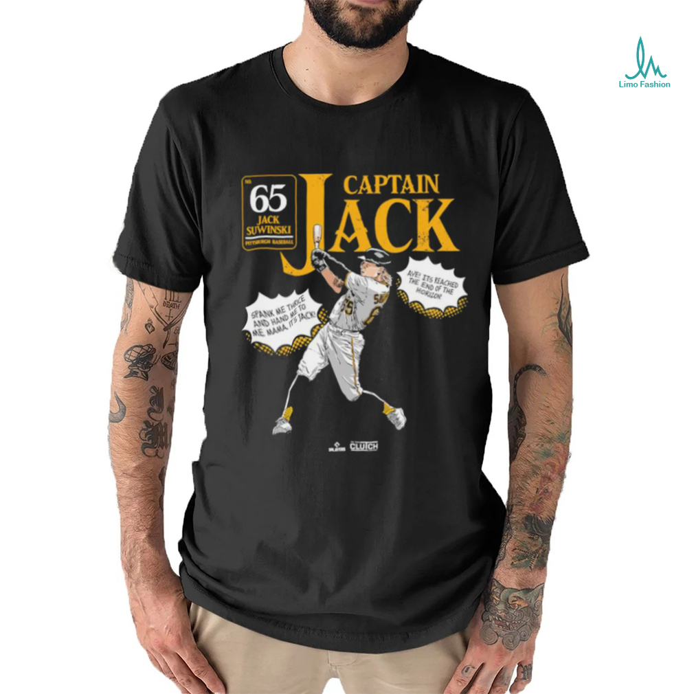 Official Captain Jack Suwinski MLBPA shirt - Limotees
