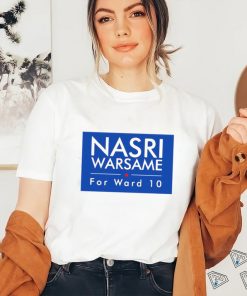 Official DFL Nasri Warsame For Ward 10 Shirt