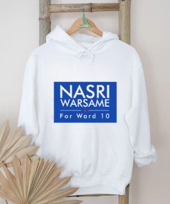 Official DFL Nasri Warsame For Ward 10 Shirt