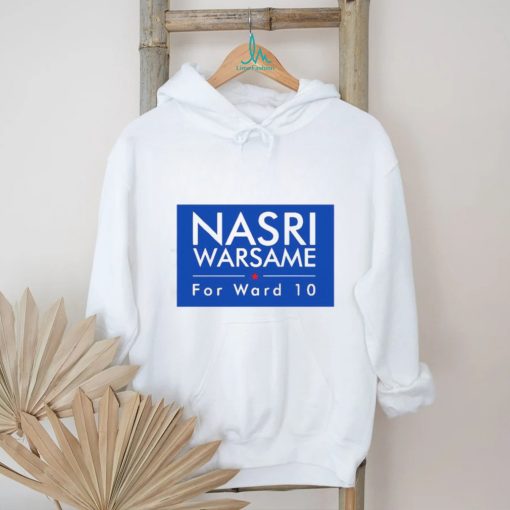 Official DFL Nasri Warsame For Ward 10 Shirt