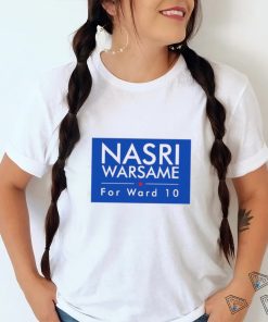 Official DFL Nasri Warsame For Ward 10 Shirt