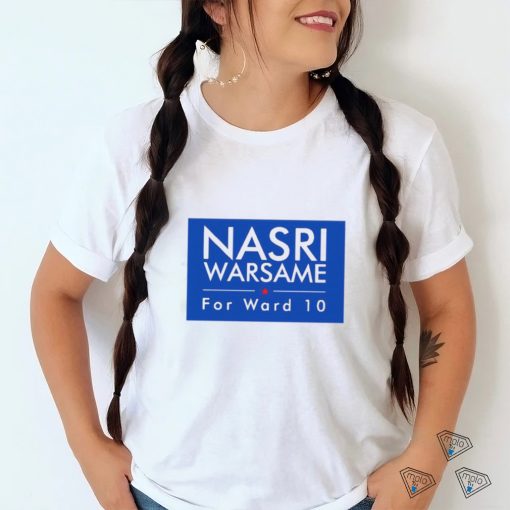 Official DFL Nasri Warsame For Ward 10 Shirt