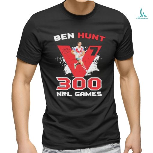 Official Dragons Ben Hunt 300 Games Shirt