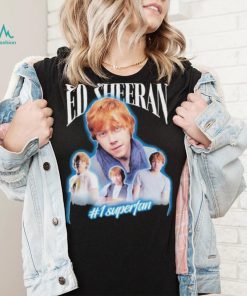 Official Ed sheeran 1 superfan T shirt