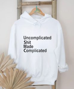 Official F'n Boot Uncomplicated Shit Made Complicated shirt