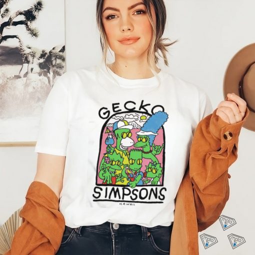 Official Gecko Simpsons Hawaii Shirt