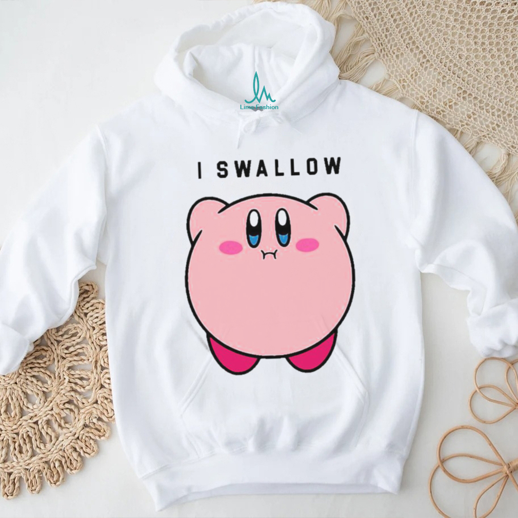 Official I Swallow Kirby Shirt Official I Swallow Kirby Shirt