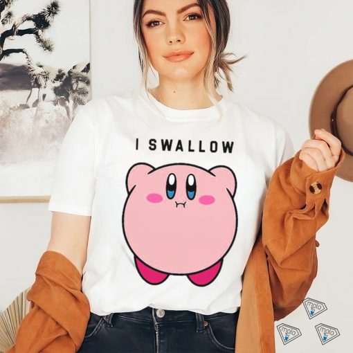 Official I Swallow Kirby Shirt