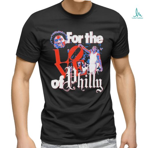 Official Joel Embiid And Tyrese Maxey For The Love Of Philly Shirt