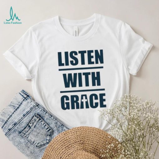 Official Listen With Grace Guitarists Music Quotes Hoodie shirt