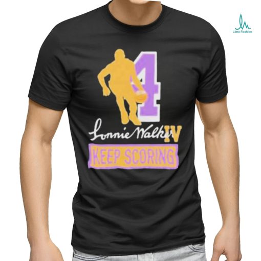 Official Lonnie Walker Iv Keep Scoring Shirt