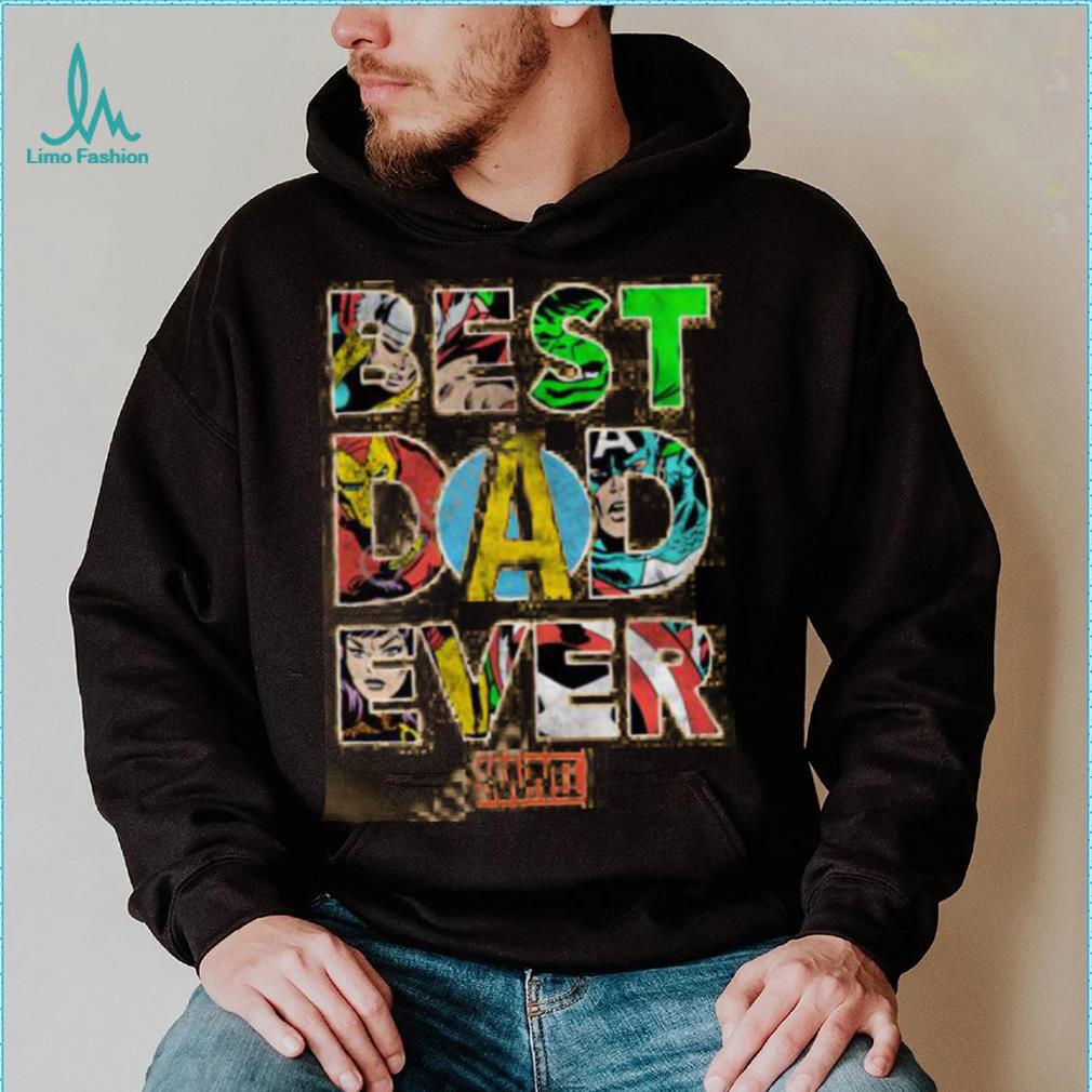 Official Marvel Best Dad Ever T Shirt Official Marvel Best Dad Ever T Shirt