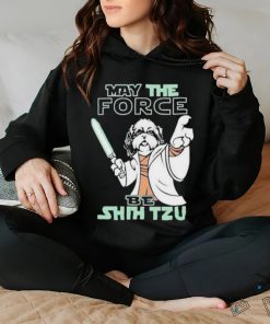 Official May The Force Be Shih Tzu Star Wars T Shirt