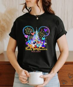 Official Mickey and friends 19232023 disney 100 years of wonder s lover shirt