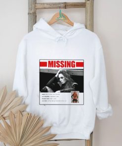 Official Missing Persons Poster For Becky Lynch Shirt