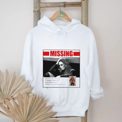 Official Missing Persons Poster For Becky Lynch Shirt