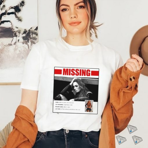 Official Missing Persons Poster For Becky Lynch Shirt