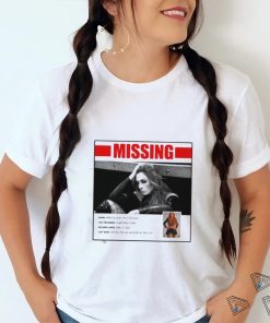 Official Missing Persons Poster For Becky Lynch Shirt
