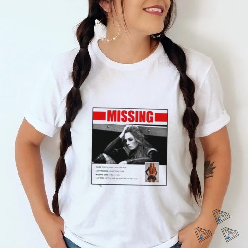 Official Missing Persons Poster For Becky Lynch Shirt