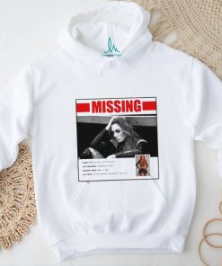 Official Missing Persons Poster For Becky Lynch Shirt