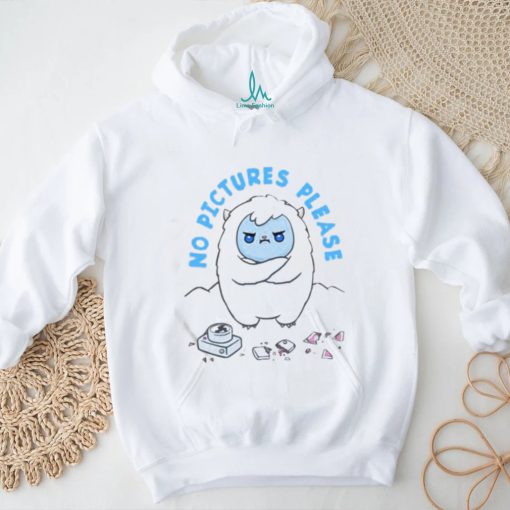 Official No Pictures Please Yeti Abominable Shirt