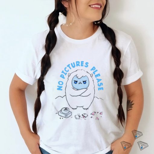 Official No Pictures Please Yeti Abominable Shirt