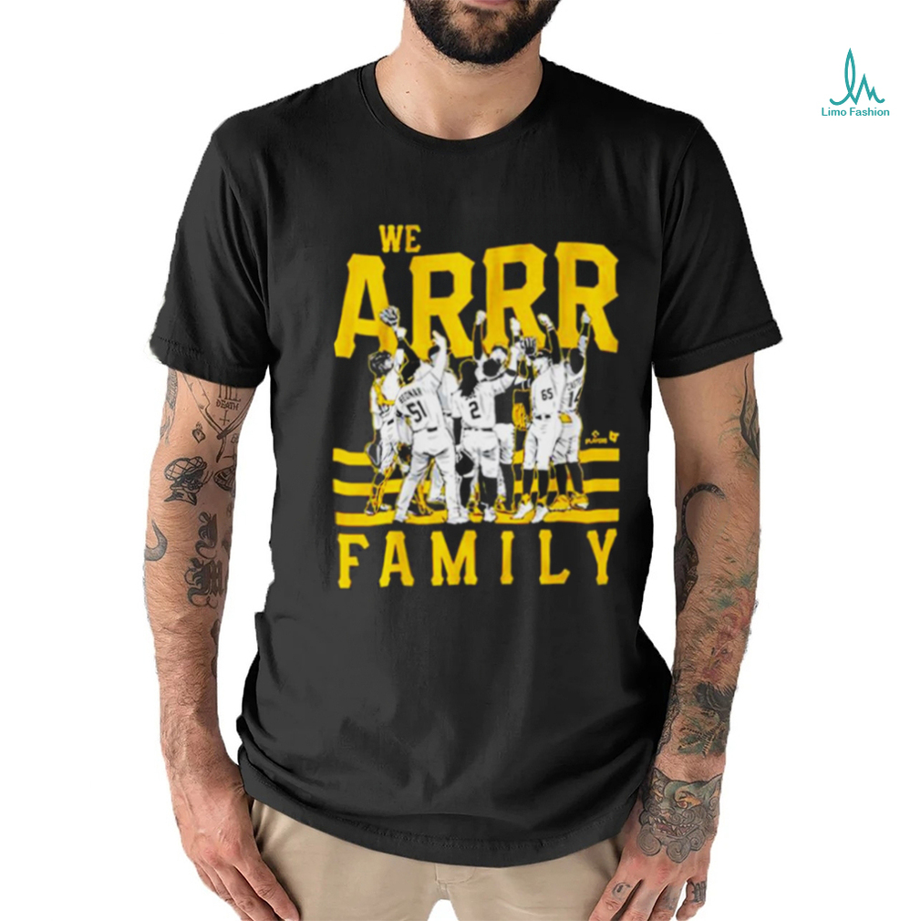 Pittsburgh Pirates we arrr Family 2023 shirt - Teeclover