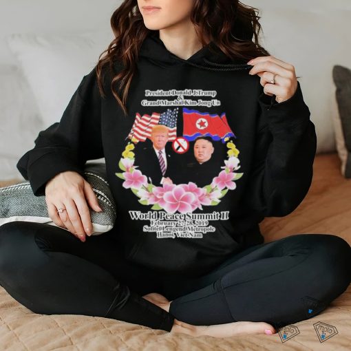 Official President Donald Trump Grand Marshal Kim Jong Un World Peace Summit Ii Shirt
