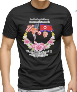 Official President Donald Trump Grand Marshal Kim Jong Un World Peace Summit Ii Shirt