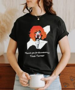 Official Rip Tina Turner Thank You For The Memories Shirt