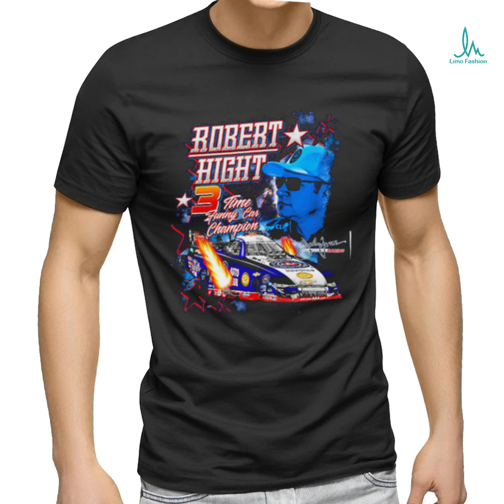 Official Robert Hight Funny Car Champion T Shirt