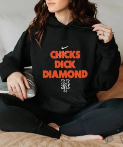Official Sny mets chicks dick diamond T shirt