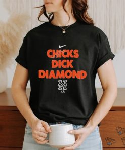 Official Sny mets chicks dick diamond T shirt