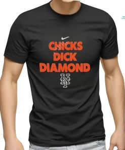 Official Sny mets chicks dick diamond T shirt