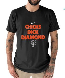 Official Sny mets chicks dick diamond T shirt