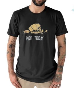 Official Star wars imperial walker not today T shirt
