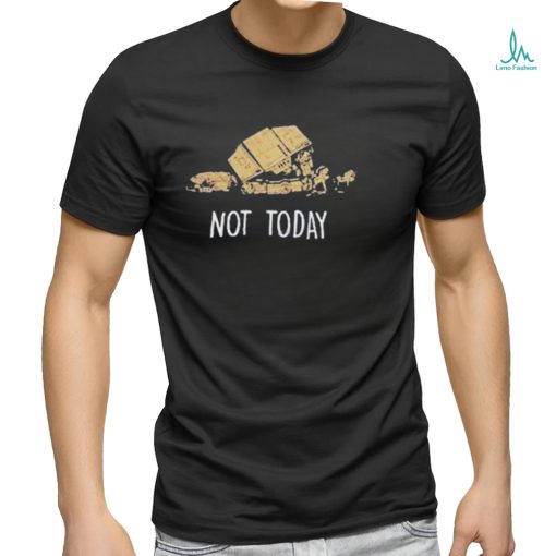 Official Star wars imperial walker not today T shirt