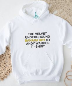 Official The Velvet Underground Banana Art By Andy Warhol Shirt