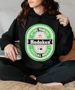 Official The original fighter my fist your face hadoken special move return of the beatdown shirt