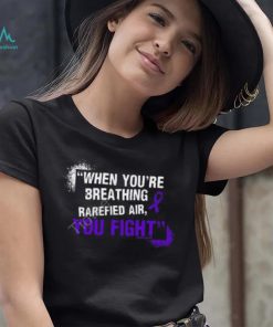 Official When You’re Breathing Rarefied Air, You Fight Crewneck Sweatshirt