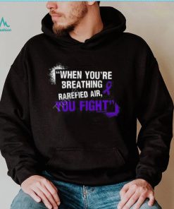 Official When You’re Breathing Rarefied Air, You Fight Crewneck Sweatshirt