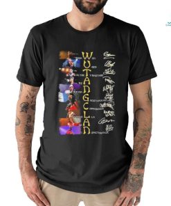 Official Wu Tang Clan Rack Won UGod Gol’dir The Bastard signatures T Shirt