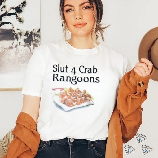 Official lil Kimchi Slut 4 Crab Rangoons T Shirt