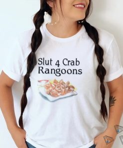 Official lil Kimchi Slut 4 Crab Rangoons T Shirt